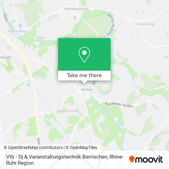 Vtb - Dj & Veranstaltungstechnik Berrischen map