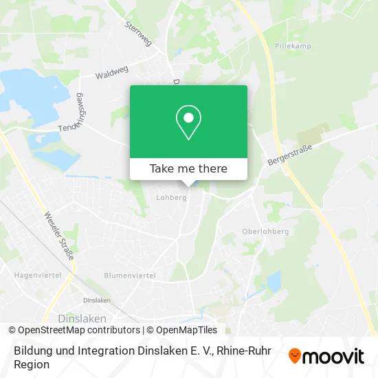 Карта Bildung und Integration Dinslaken E. V.