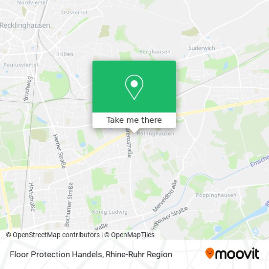 Floor Protection Handels map