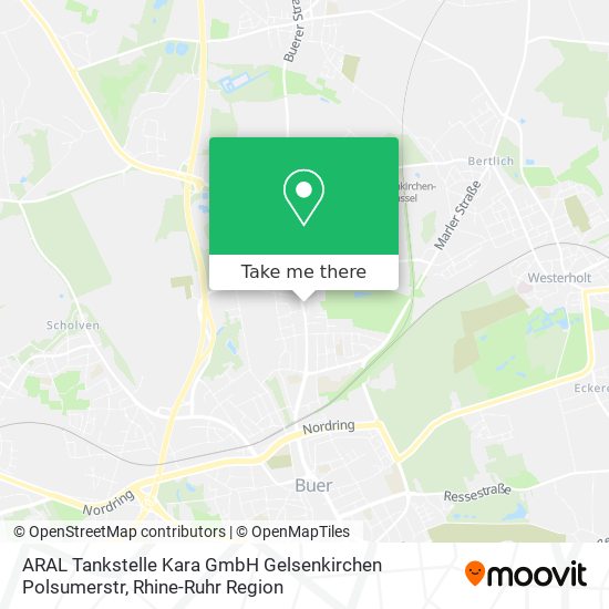 ARAL Tankstelle Kara GmbH Gelsenkirchen Polsumerstr map