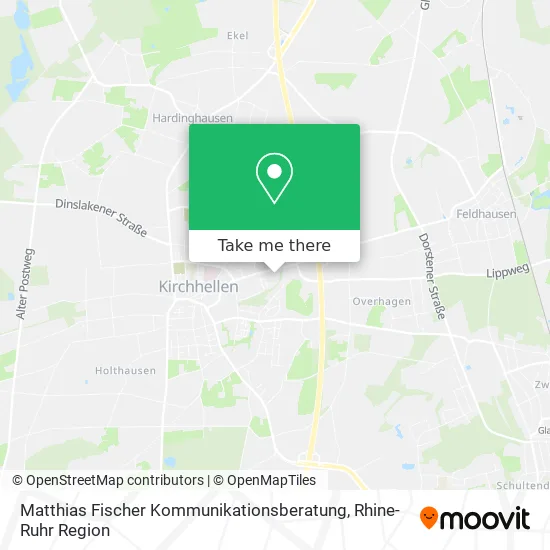 Карта Matthias Fischer Kommunikationsberatung