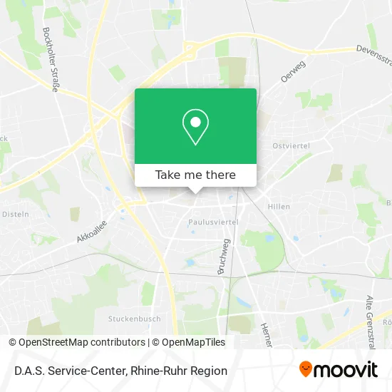 Карта D.A.S. Service-Center