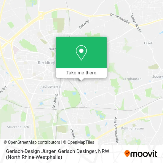 Карта Gerlach-Design Jürgen Gerlach Desinger