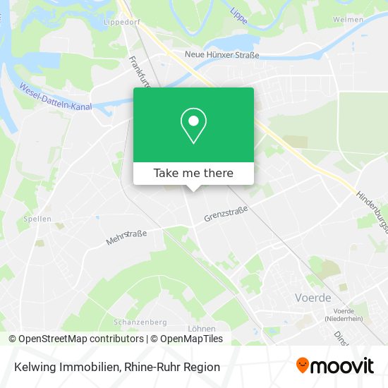 Kelwing Immobilien map