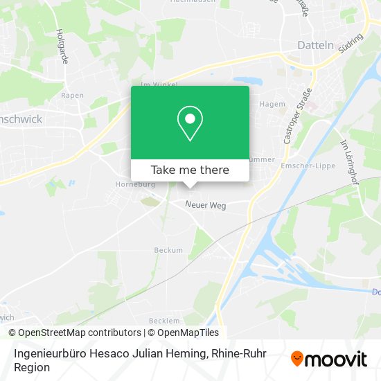 Ingenieurbüro Hesaco Julian Heming map