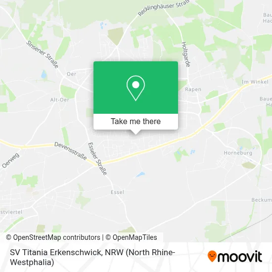 SV Titania Erkenschwick map