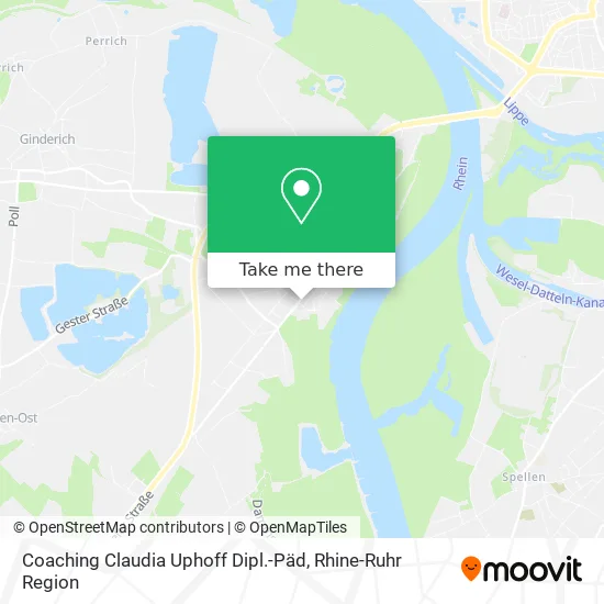 Карта Coaching Claudia Uphoff Dipl.-Päd