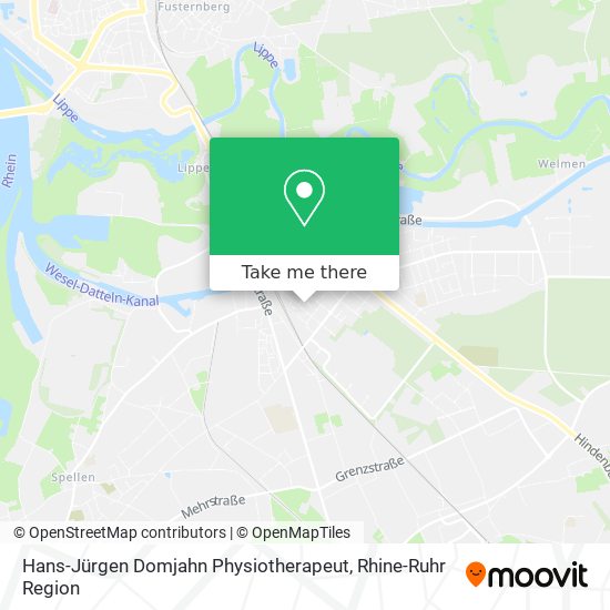 Hans-Jürgen Domjahn Physiotherapeut map