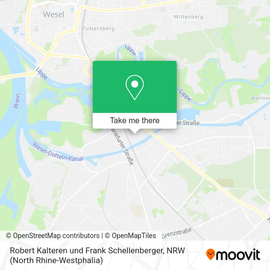 Robert Kalteren und Frank Schellenberger map