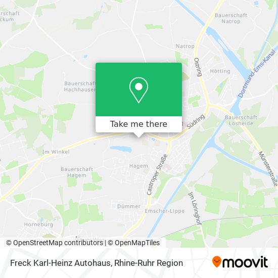 Freck Karl-Heinz Autohaus map