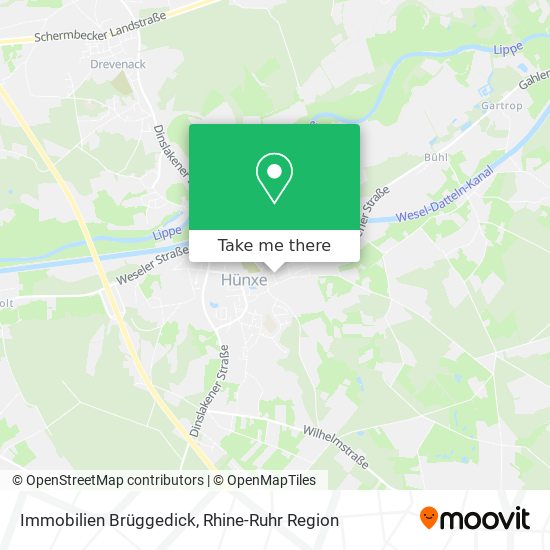 Immobilien Brüggedick map