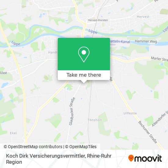 Koch Dirk Versicherungsvermittler map