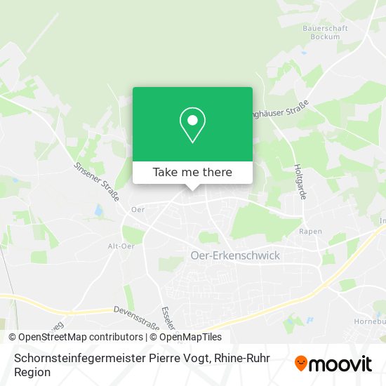 Schornsteinfegermeister Pierre Vogt map