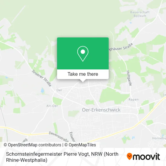 Карта Schornsteinfegermeister Pierre Vogt