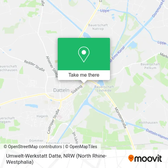 Карта Umwelt-Werkstatt Datte