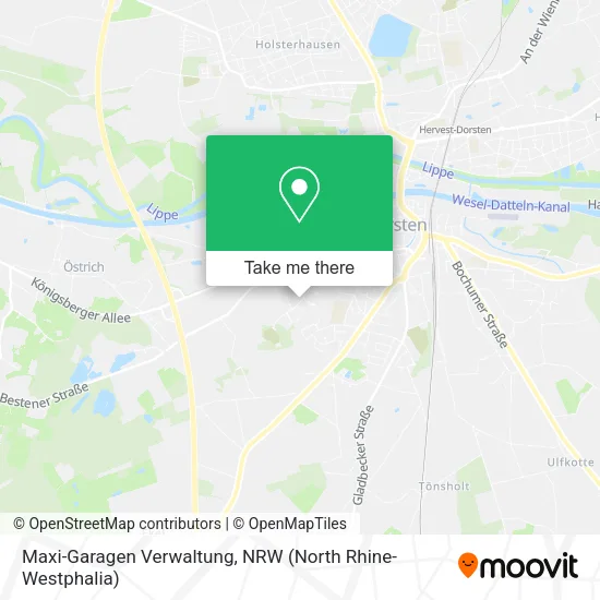 Карта Maxi-Garagen Verwaltung