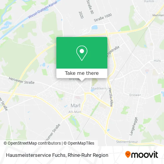 Карта Hausmeisterservice Fuchs
