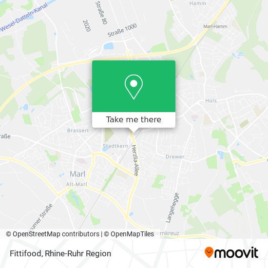 Fittifood map