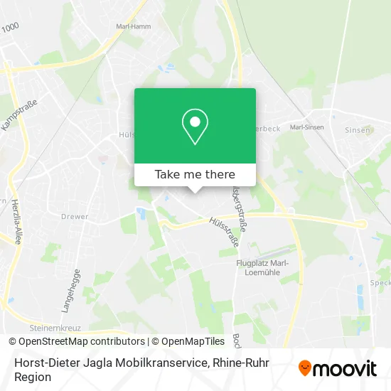 Карта Horst-Dieter Jagla Mobilkranservice
