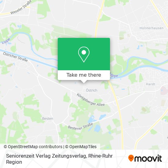 Seniorenzeit Verlag Zeitungsverlag map