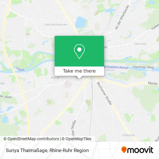 Карта Suriya Thaimaßage