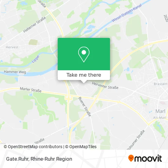 Карта Gate.Ruhr