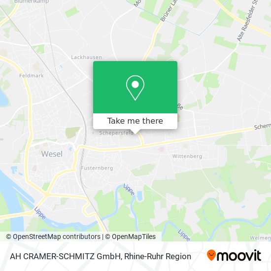 AH CRAMER-SCHMITZ GmbH map