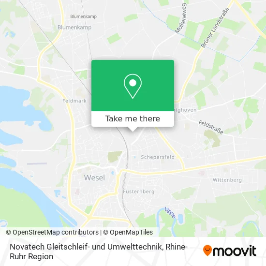 Карта Novatech Gleitschleif- und Umwelttechnik