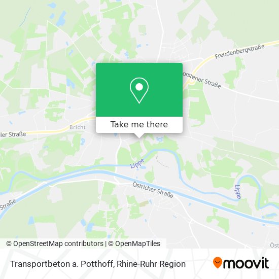 Transportbeton a. Potthoff map
