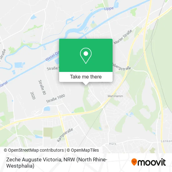 Карта Zeche Auguste Victoria