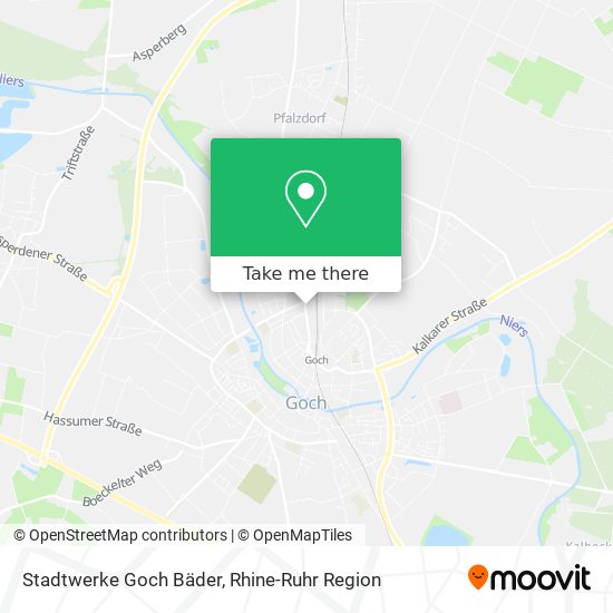 Stadtwerke Goch Bäder map