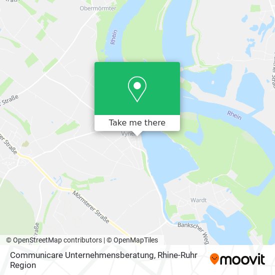 Communicare Unternehmensberatung map