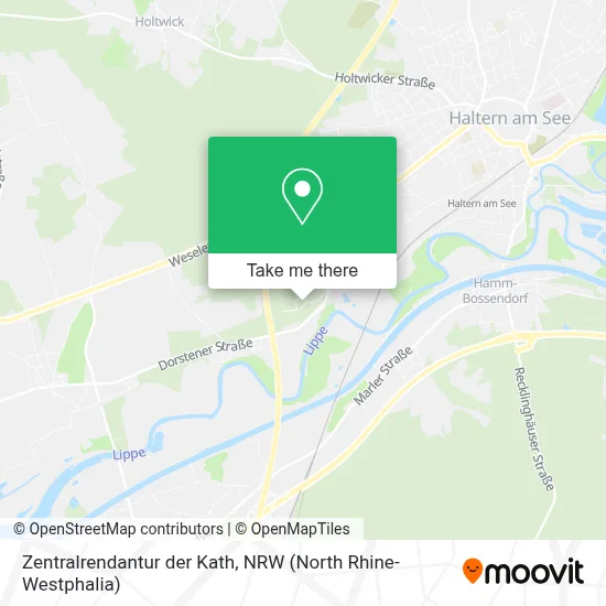 Zentralrendantur der Kath map