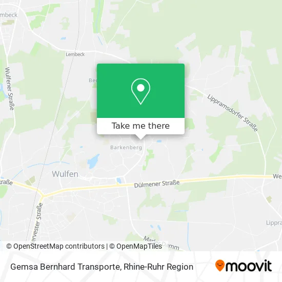 Карта Gemsa Bernhard Transporte