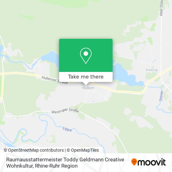 Raumausstattermeister Toddy Geldmann Creative Wohnkultur map