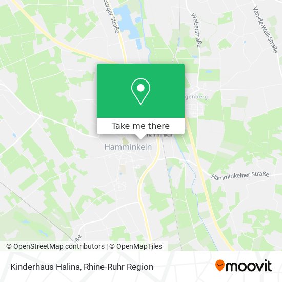 Kinderhaus Halina map