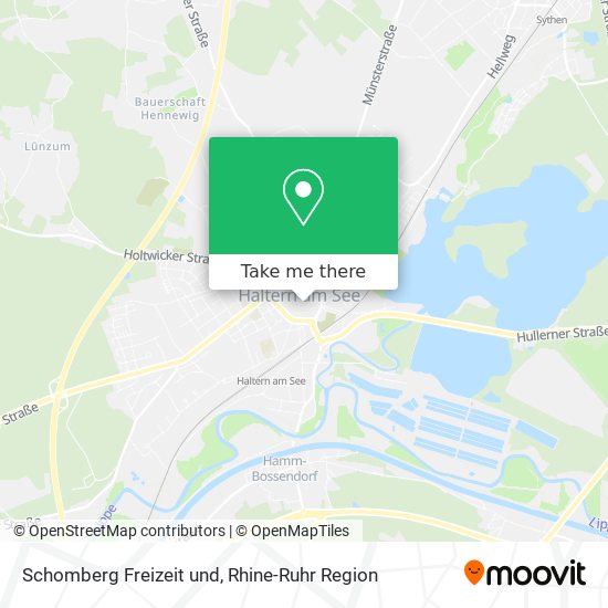 Карта Schomberg Freizeit und