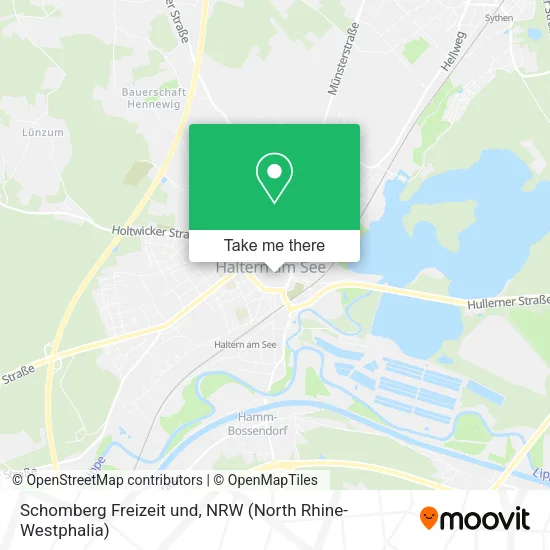 Карта Schomberg Freizeit und