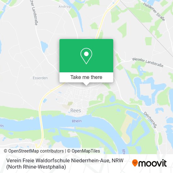 Карта Verein Freie Waldorfschule Niederrhein-Aue