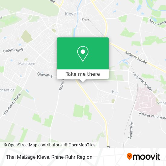 Thai Maßage Kleve map