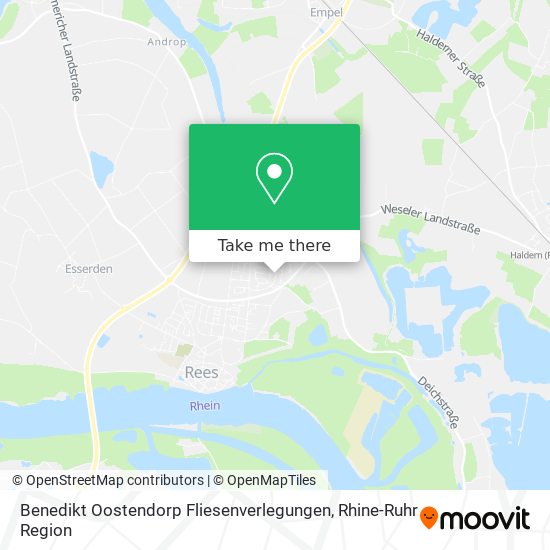 Benedikt Oostendorp Fliesenverlegungen map