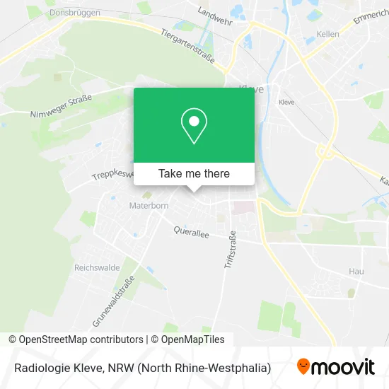 Radiologie Kleve map