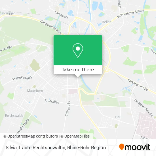 Карта Silvia Traute Rechtsanwältin