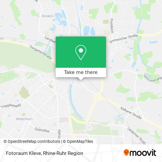 Fotoraum Kleve map