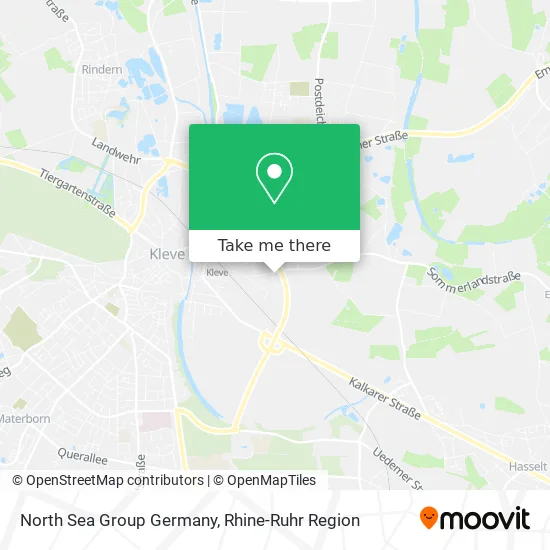 Карта North Sea Group Germany
