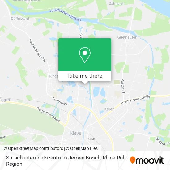 Карта Sprachunterrichtszentrum Jeroen Bosch