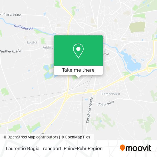 Карта Laurentio Bagia Transport