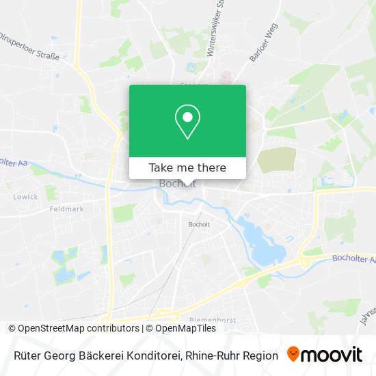 Rüter Georg Bäckerei Konditorei map