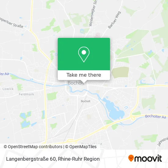 Карта Langenbergstraße 60