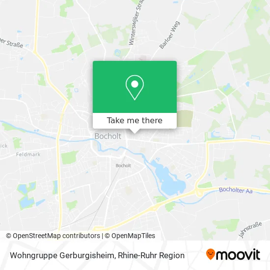 Карта Wohngruppe Gerburgisheim